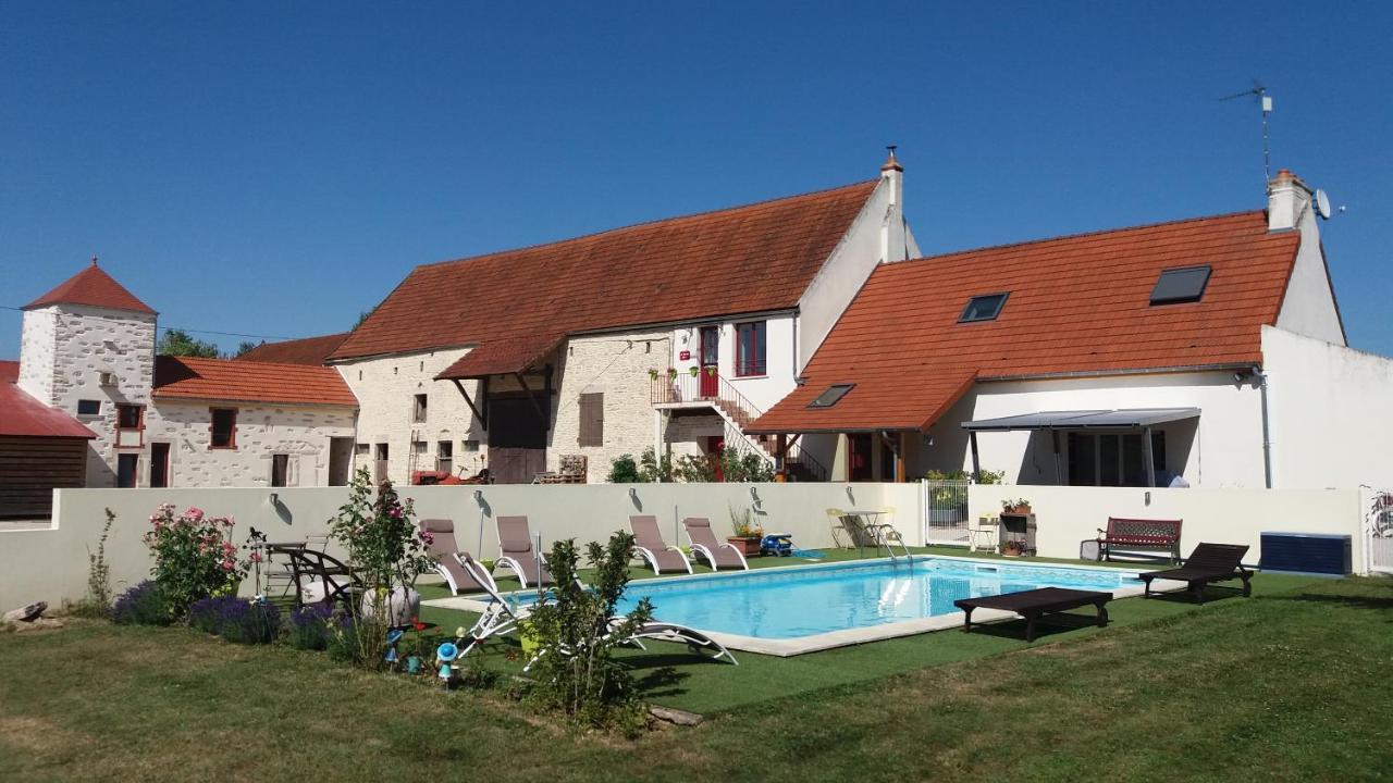 La Maison Rouge Ladoix - Proche Beaune Eksteriør bilde